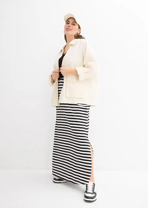 Maxi rok van biologisch katoen, bonprix