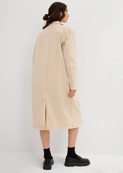 Trenchcoat van twill, bonprix
