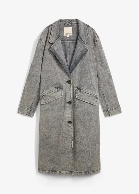 Trenchcoat van twill, bonprix