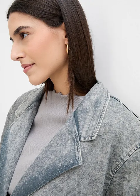 Trenchcoat van twill, bonprix