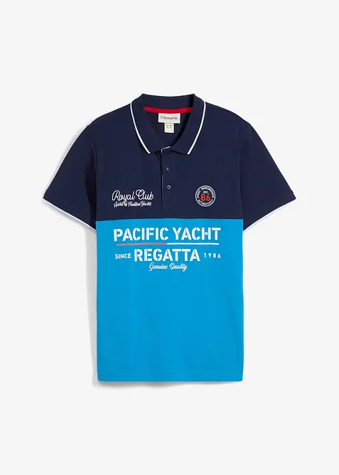 Poloshirt van puur biologisch katoen, korte mouwen, bonprix