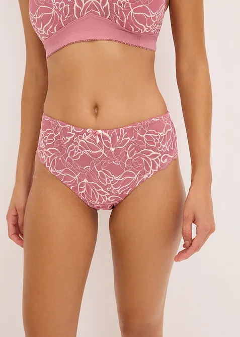 Maxislip met sierlijk kant, bonprix