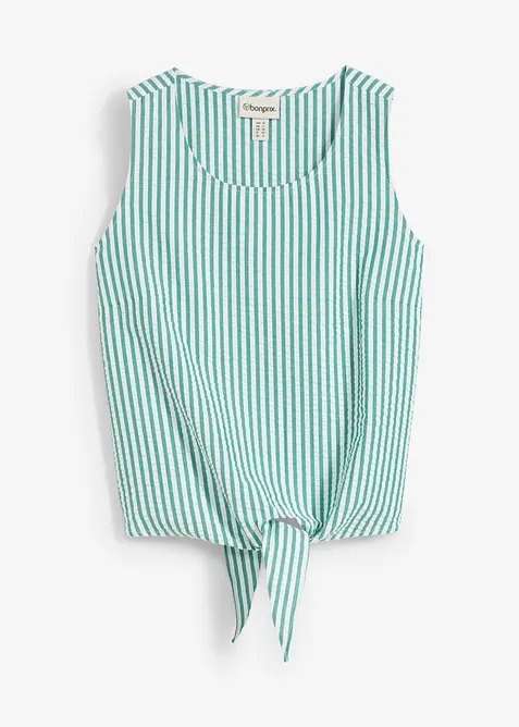 Blousetop van puur katoen, bonprix