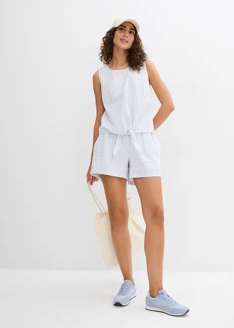 Blousetop van puur katoen, bonprix