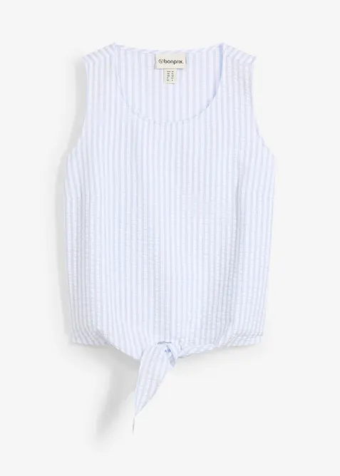 Blousetop van puur katoen, bonprix