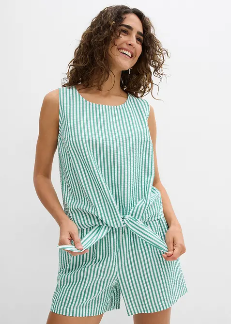 Blousetop van puur katoen, bonprix