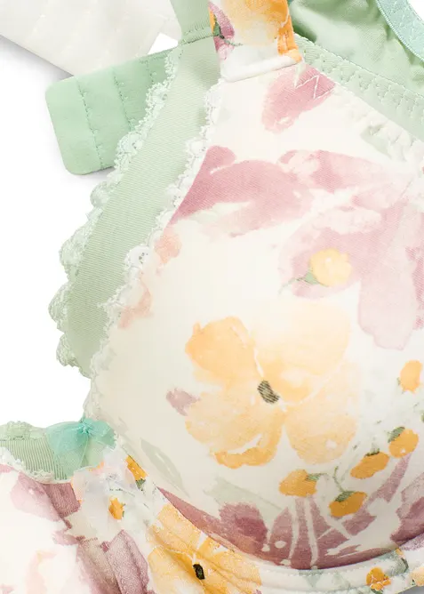 Voorgevormde bh met beugels van biologisch katoen, bonprix