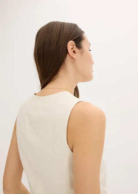 Gilet met strikken, bonprix