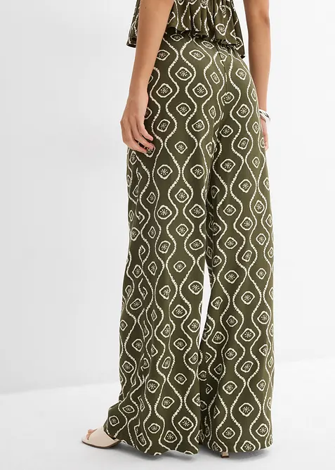 Instapbroek van soepele viscose, bonprix