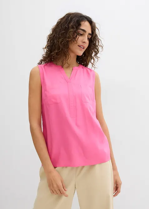 Blousetop van soepele viscose, bonprix