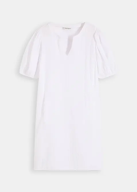 Korte jurk van mousseline, bonprix