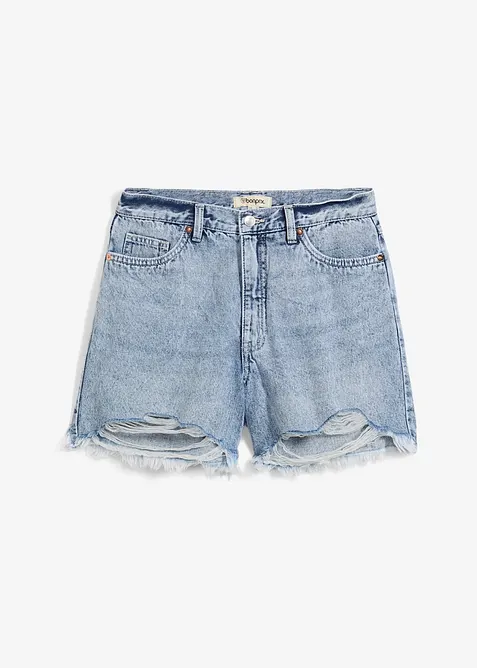 Jeans short high waist, low stretch, bonprix