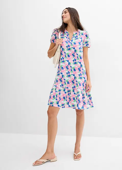 Jurk van zachte mousseline, bonprix