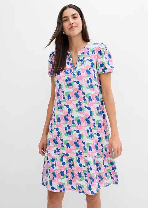 Jurk van zachte mousseline, bonprix