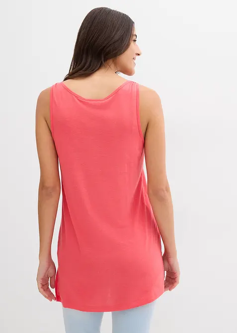 Longtop van viscose-linnen-mix, bonprix