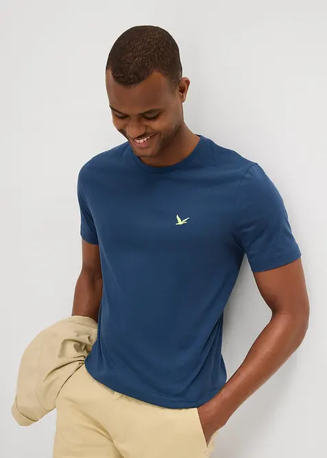 T-shirt van biologisch katoen (set van 2), bonprix