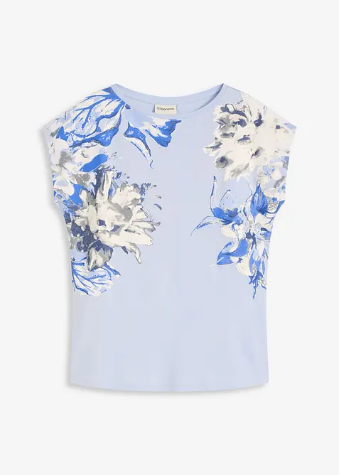 Shirt met oversized schouders, bonprix