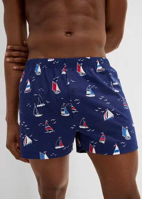 Jersey boxershort (set van 3), bonprix