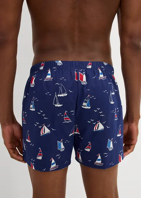 Jersey boxershort (set van 3), bonprix