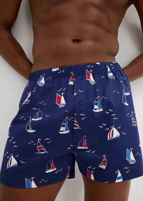 Jersey boxershort (set van 3), bonprix