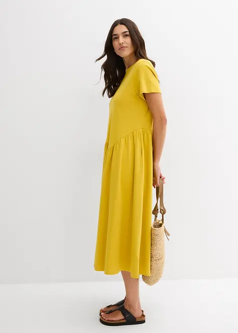 Jersey jurk van biologisch katoen, bonprix