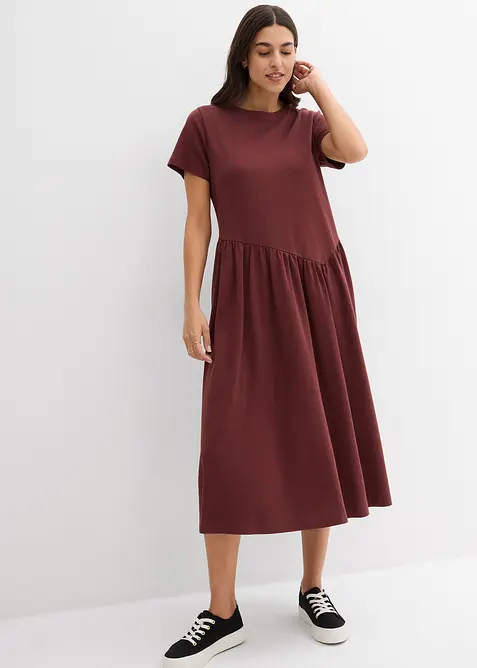 Jersey jurk van biologisch katoen, bonprix