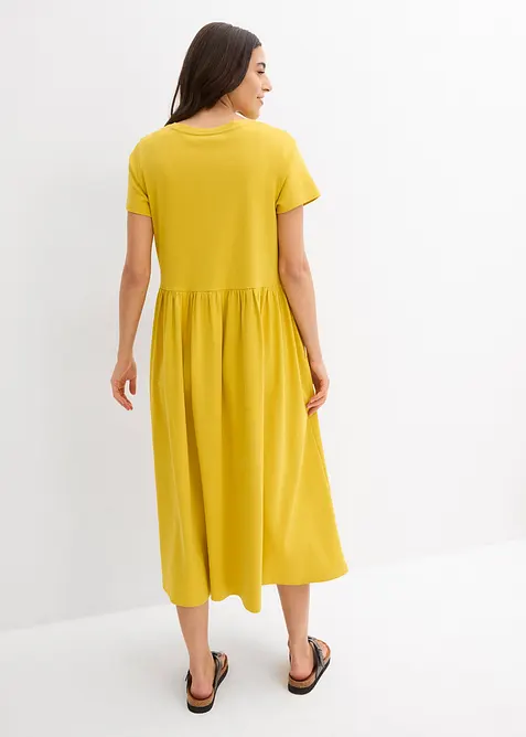 Jersey jurk van biologisch katoen, bonprix