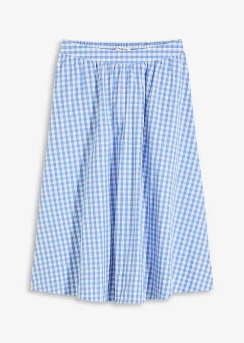 Midi rok van puur katoen, bonprix