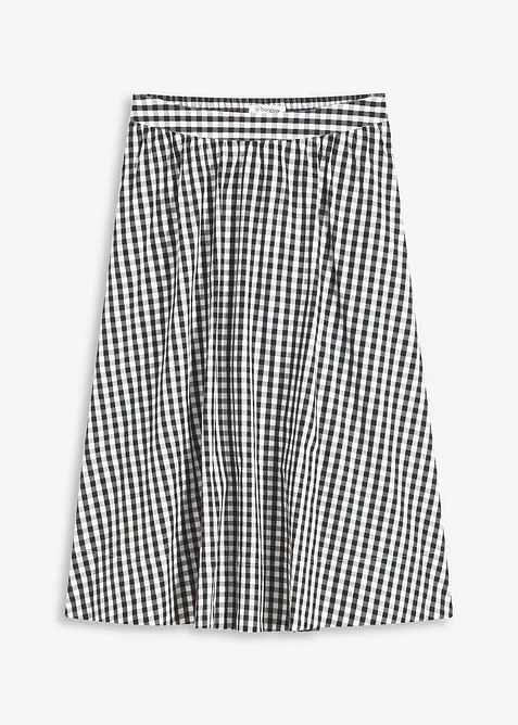 Midi rok van puur katoen, bonprix