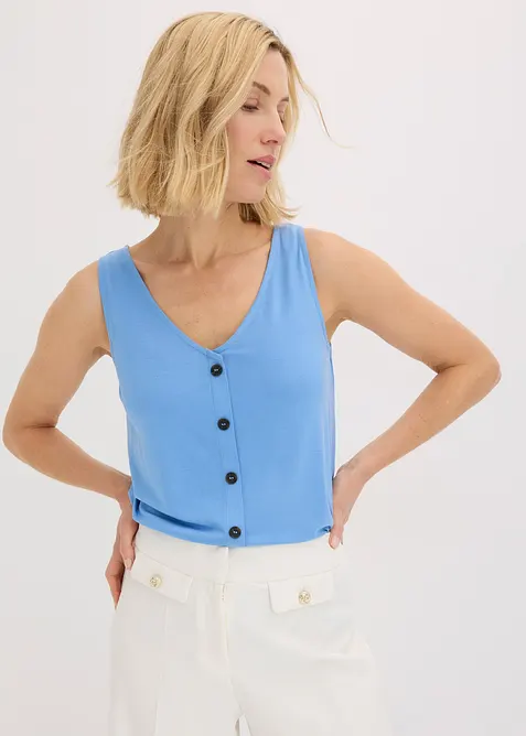 Top met knopen voor, bonprix