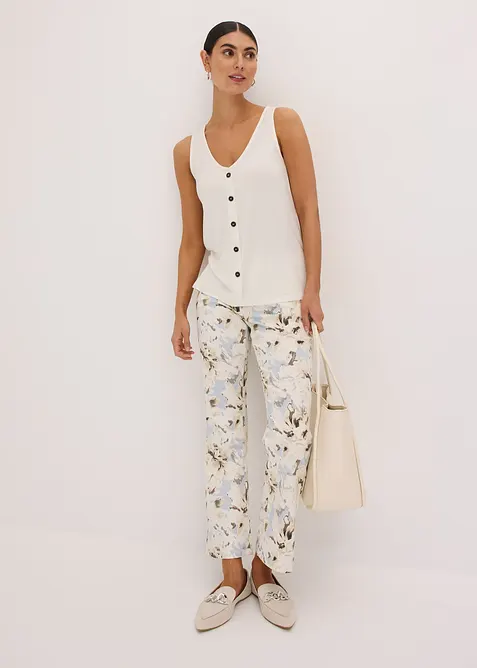 Top met knopen voor, bonprix