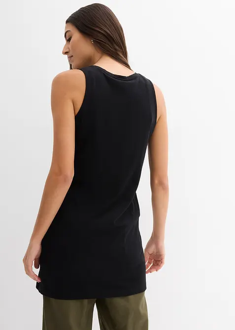 Long top van puur biologisch katoen, ( set van 2), bonprix