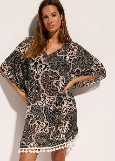 Transparante strandtuniek, bonprix