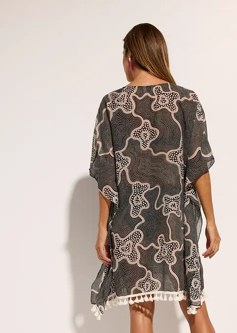 Transparante strandtuniek, bonprix