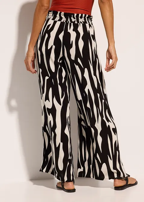 Strandbroek van viscose, bonprix