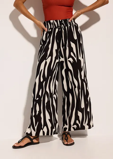 Strandbroek van viscose, bonprix