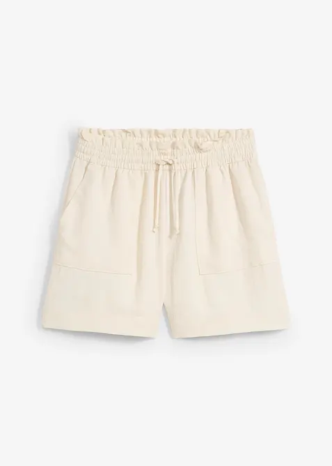 Paperbag short van een soepele Lyocellmix, bonprix