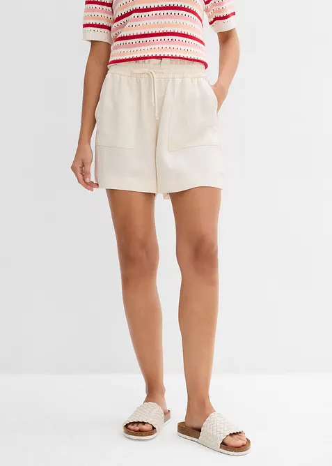 Paperbag short van een soepele Lyocellmix, bonprix