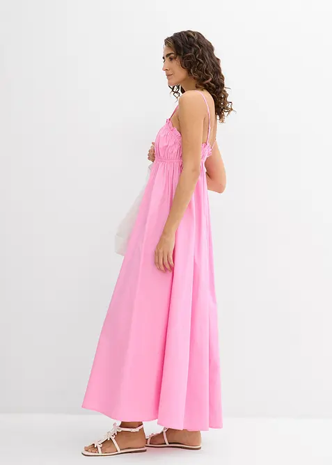 Jurk met bandjes van puur biologisch katoen, bonprix