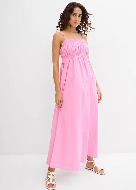 Jurk met bandjes van puur biologisch katoen, bonprix