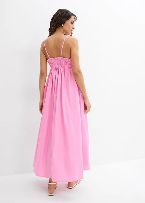 Jurk met bandjes van puur biologisch katoen, bonprix