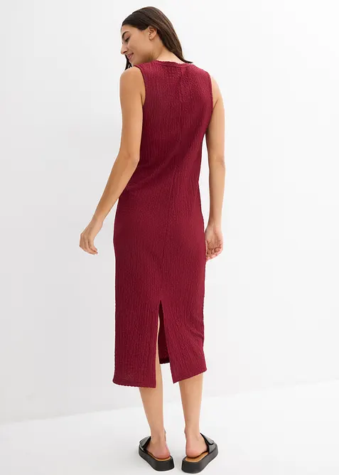 Jersey jurk van borkencrèpe, bonprix