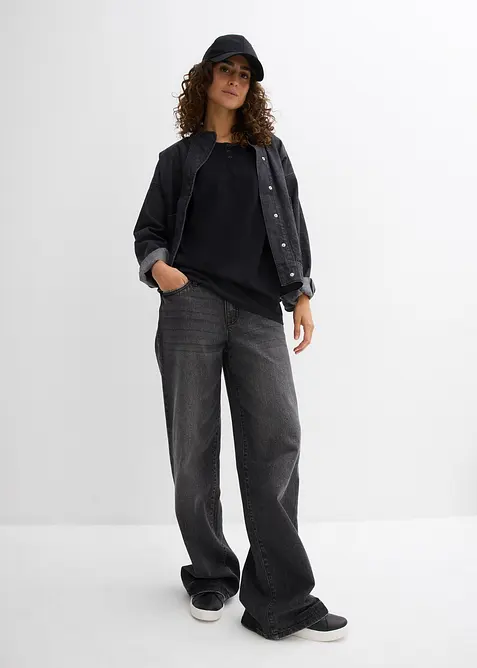 Top van puur biologisch katoen (set van 2), bonprix