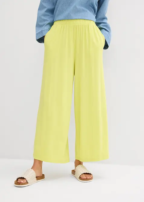 Culotte van soepele viscose, bonprix