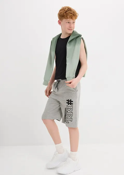 Jongens shirt bermuda (set van 2), bonprix