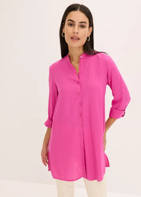 Lange blouse van viscose, bonprix