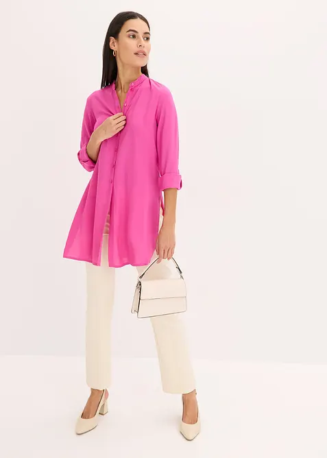 Lange blouse van viscose, bonprix