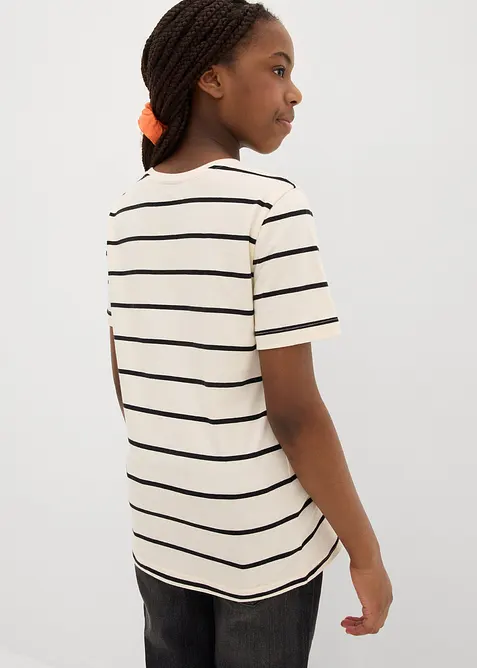 T-shirt van puur biologisch katoen ( set van 2), bonprix