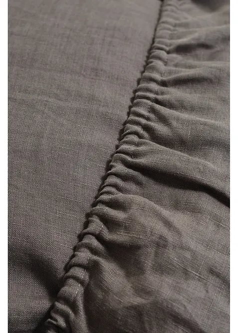 Hoeslaken van hoogwaardig linnen, bonprix