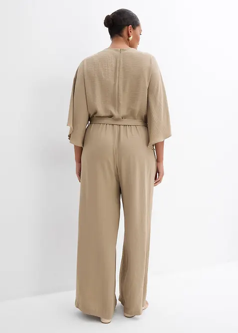 Jumpsuit met ceintuur, bonprix